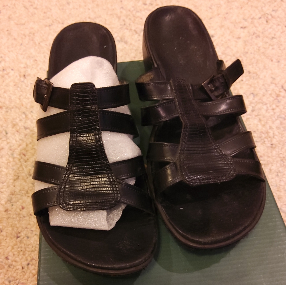 🌷CLARKS STEFFI BLACK 9 1/2 M - Picture 6 of 6